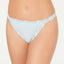B.tempt'd Wo Insta Ready Lace Trim Thong 976229 Iced Aqua
