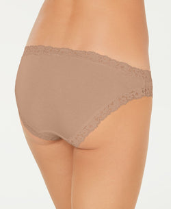 B.tempt'd Wo Insta Ready Low-rise Lace Trim Bikini 978229 Au Natural thumbnail 2
