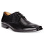 BAR III Black Dion Plain-Toe Oxford