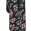 BAR III Black/Floral Spring Skinny Tie