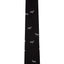 BAR III Black Zebra-Print Slim-Fit Tie