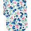 BAR III Blue Hume-Floral Skinny Cotton Tie