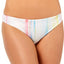 BAR III Cheeky Hipster Bikini Bottom in Watercolor Stripe