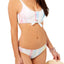 BAR III Cheeky Hipster Bikini Bottom in Watercolor Stripe