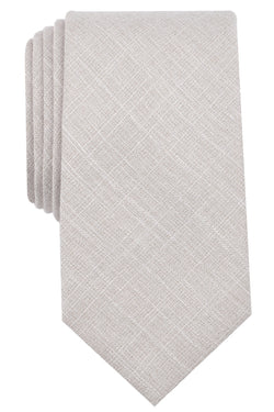 BAR III Ecru Buck Solid Skinny Tie thumbnail 1
