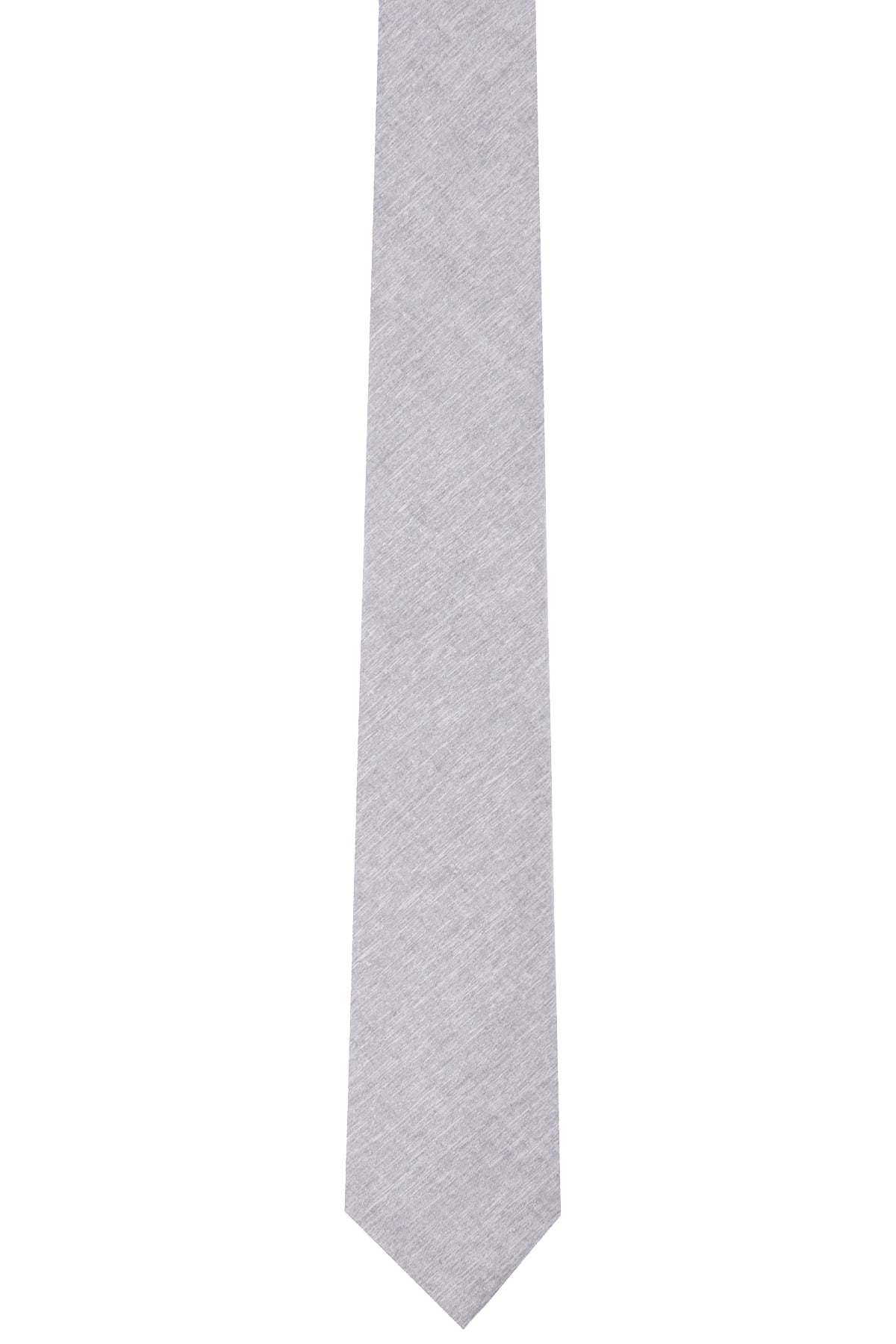 BAR III Grey Beach Solid Skinny Tie