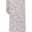BAR III Grey Cristales-Floral Skinny Tie