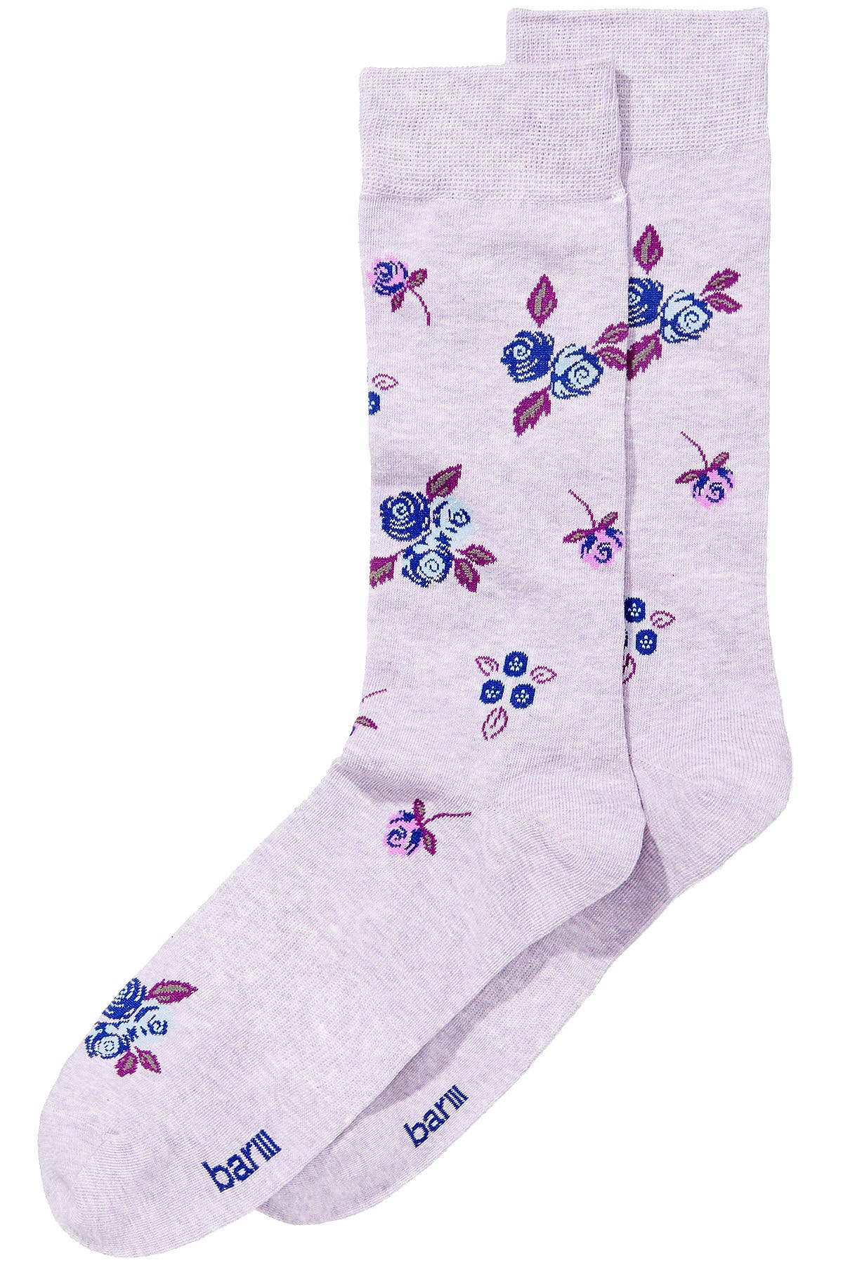 BAR III Lavender Floral Socks