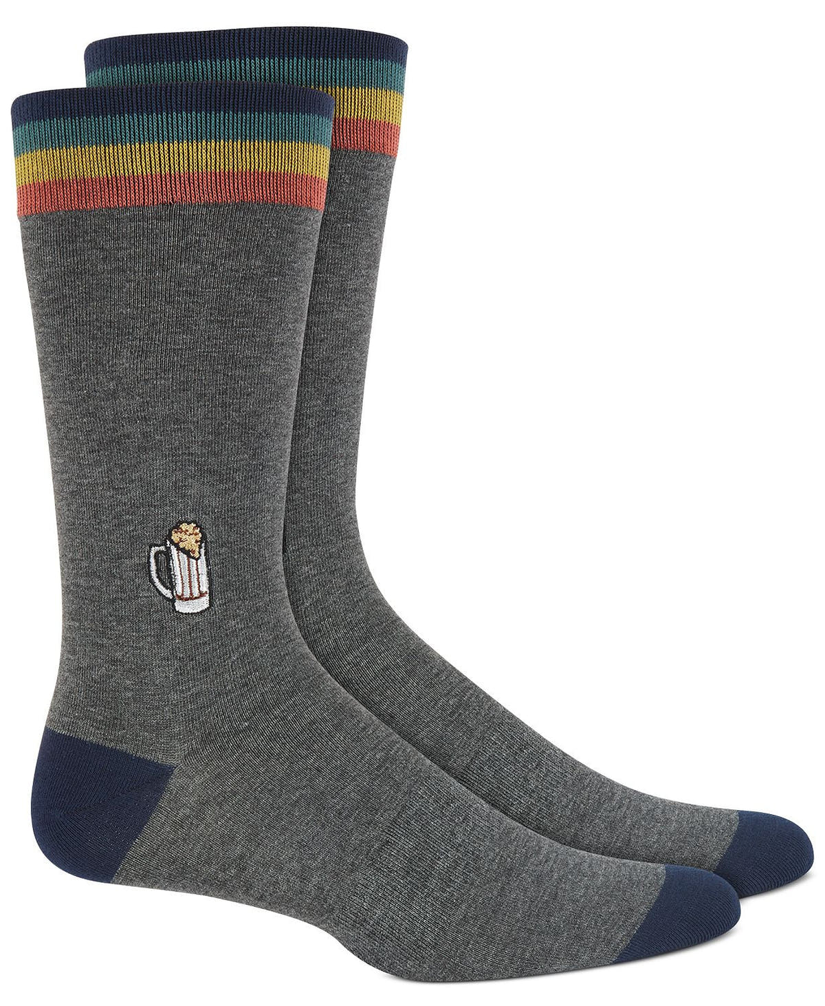 BAR III Mug Socks / Charcoal Navy