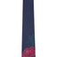 BAR III Navy Angkor Floral-Rose Slim Tie