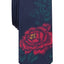 BAR III Navy Angkor Floral-Rose Slim Tie