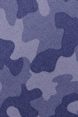 BAR III Navy/Indigo Camouflage Print Skinny Tie thumbnail 2