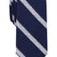 BAR III Navy Petra-Stripe Skinny Tie
