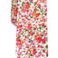 BAR III Orange Panjin Floral Skinny Tie