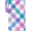 BAR III Pink Bold-Gingham Skinny Tie