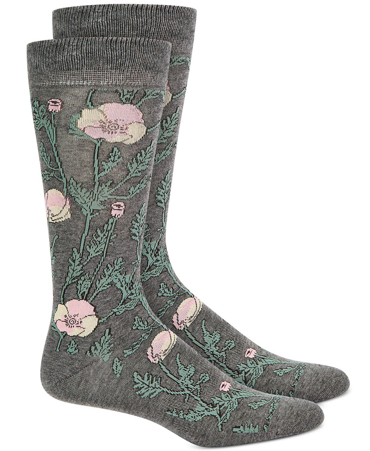 BAR III Poppy Socks Grey Pink
