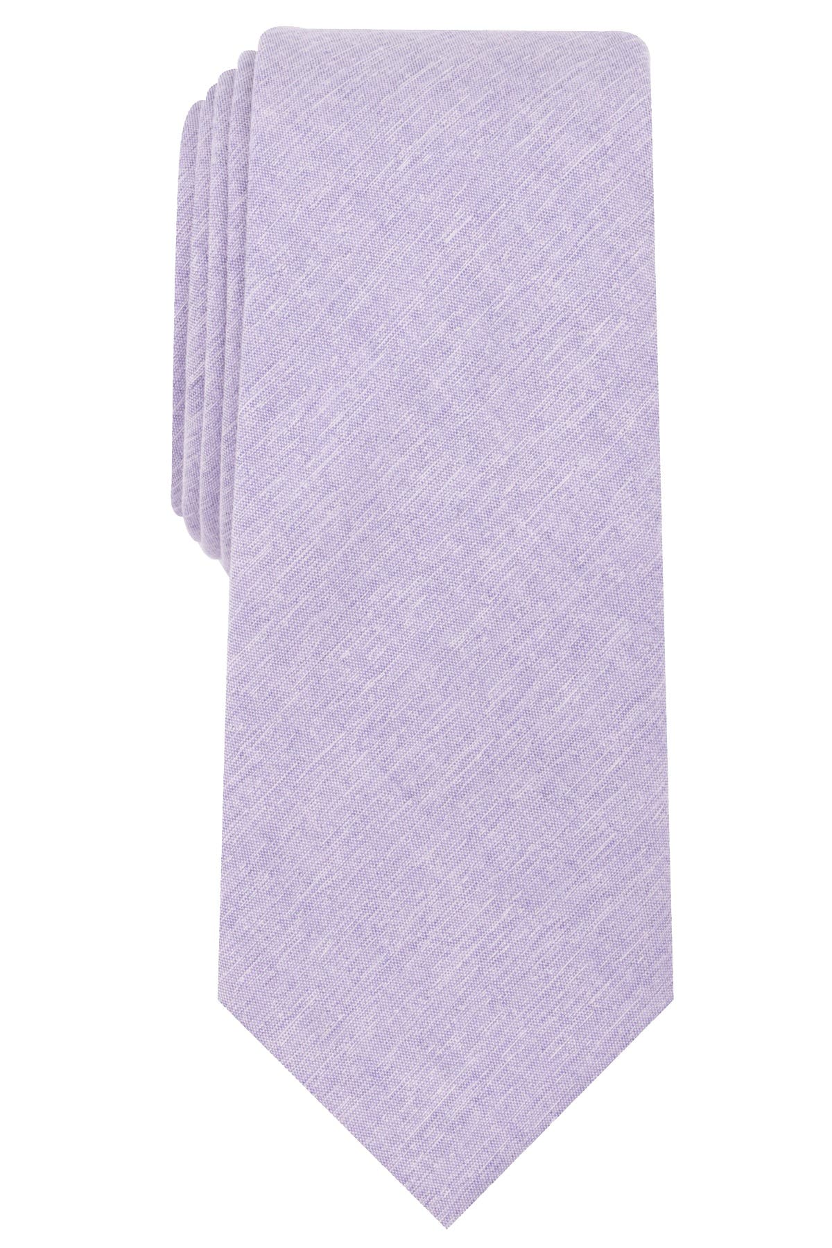 BAR III Purple Beach Solid Skinny Tie