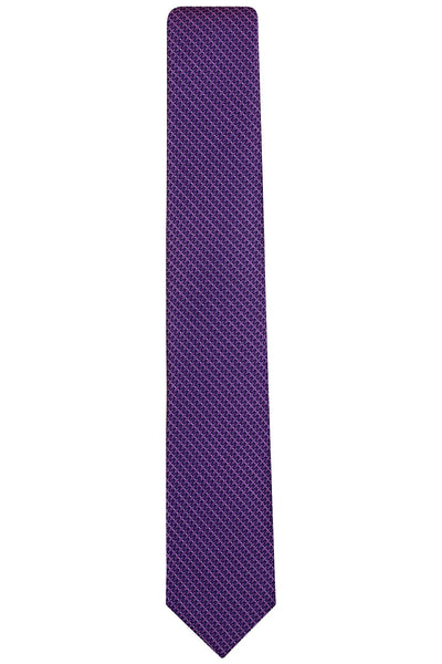 BAR III Purple Pindot Moorhouse Skinny Tie