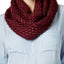 BCBGeneration Brulee Tucked Stitch Infinity Loop Scarf