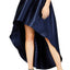 BCX Juniors Navy Embellished Formal High Low Maxi Skirt