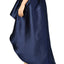 BCX Juniors Navy Embellished Formal High Low Maxi Skirt