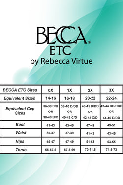 BECCA Etc. PLUS Indigo Crochet High-Neck Illusion One-Piece Swimsuit thumbnail 2