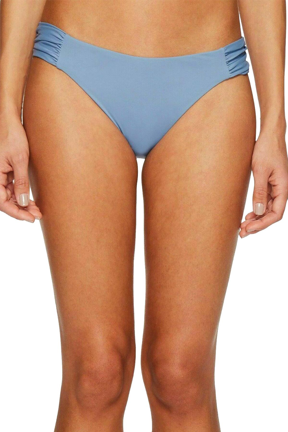 BECCA by Rebecca Virtue Color Code American Fit Bikini Bottom in Steel Gray