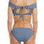 BECCA by Rebecca Virtue Color Code American Fit Bikini Bottom in Steel Gray