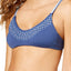 BECCA by Rebecca Virtue Quest Bralette Bikini Top in Dusk Blue