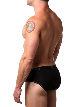 BJ Croft Black Classic Accent Brief thumbnail 2