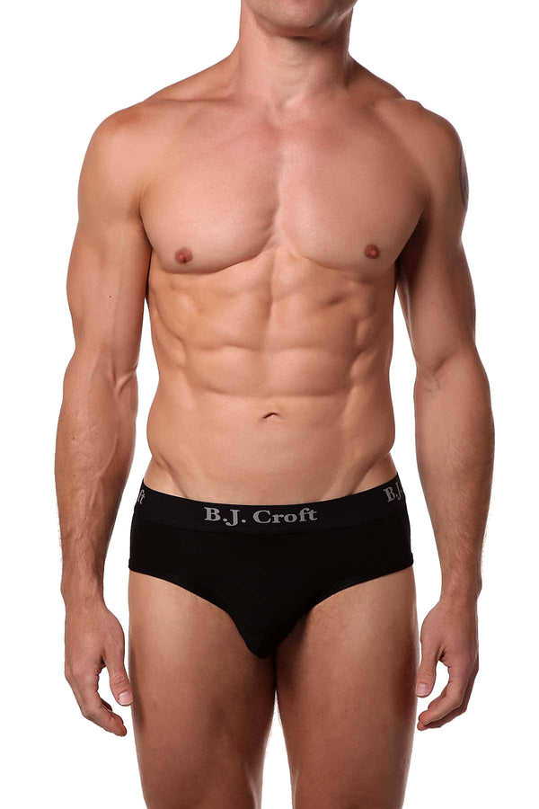 BJ Croft Black Classic Brief