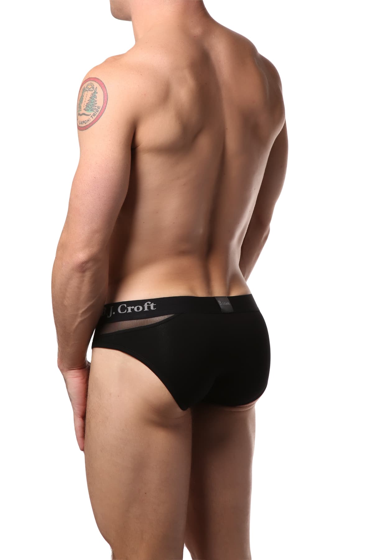 BJ Croft Black GoGo Brief