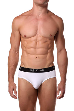 BJ Croft White Classic Brief thumbnail 1