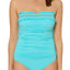 BLEU Rod Beattie Cyan Smocked Bleu Fish One-Piece Swimsuit