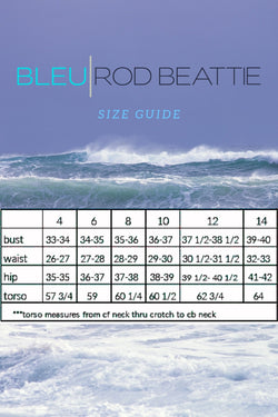 BLEU Rod Beattie Cyan Smocked Bleu Fish One-Piece Swimsuit thumbnail 2