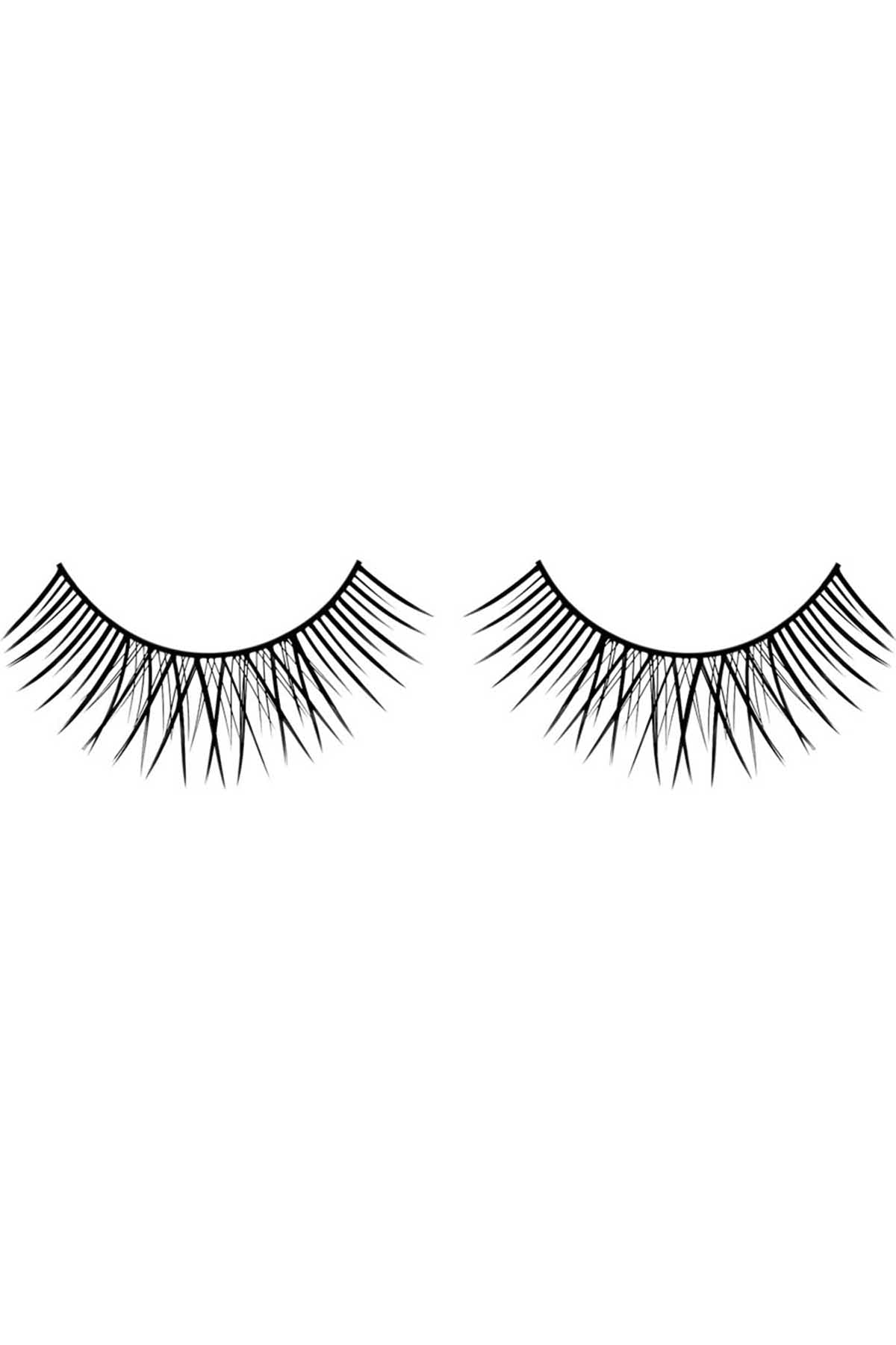Baci Black Criss-Cross Center Natural Look Eyelashes