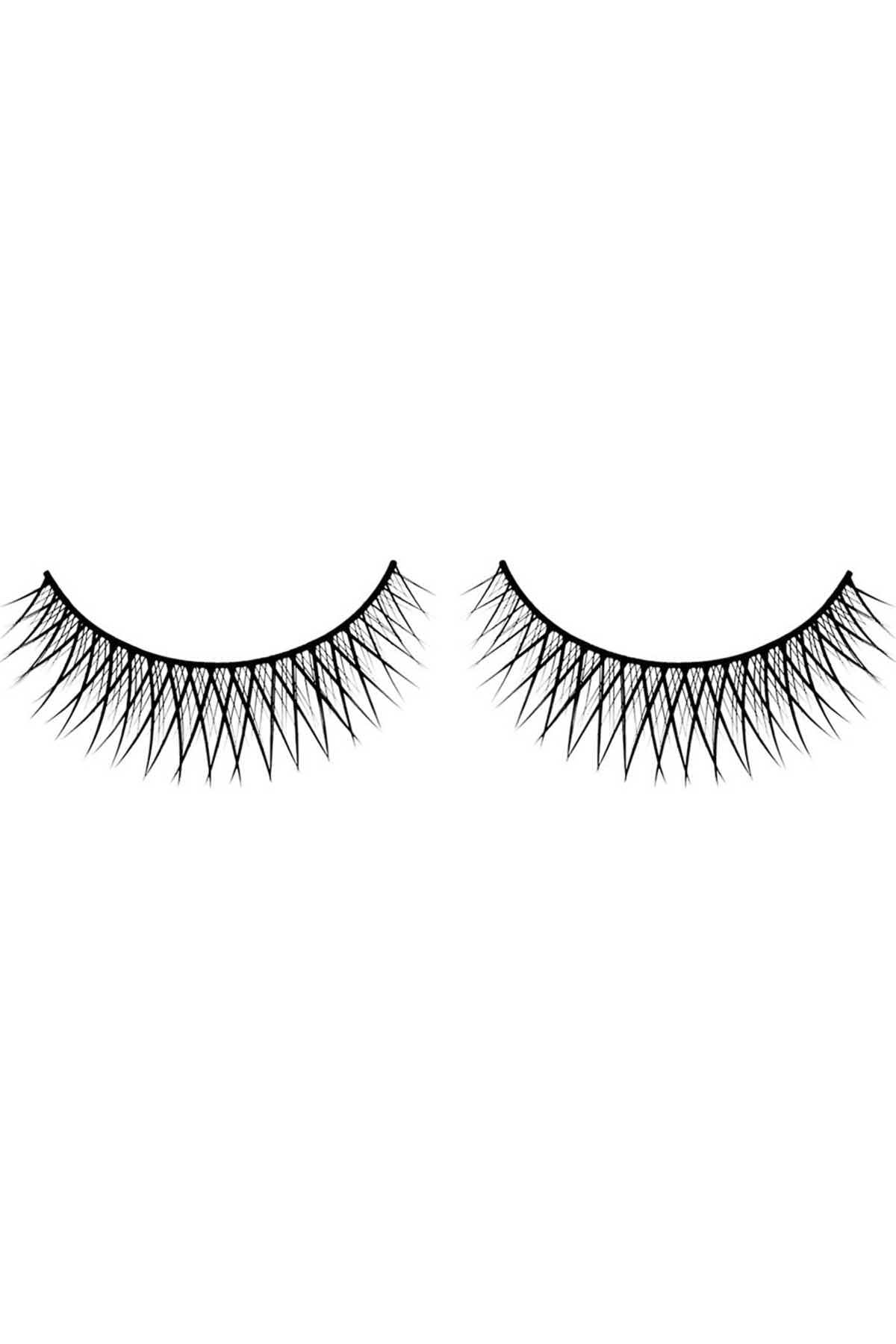 Baci Black Criss-Cross Natural Look Eyelashes