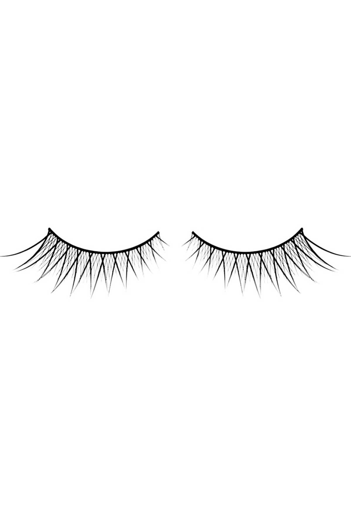 Baci Black Criss-Cross Outer-Lid Natural Look Premium Eyelashes