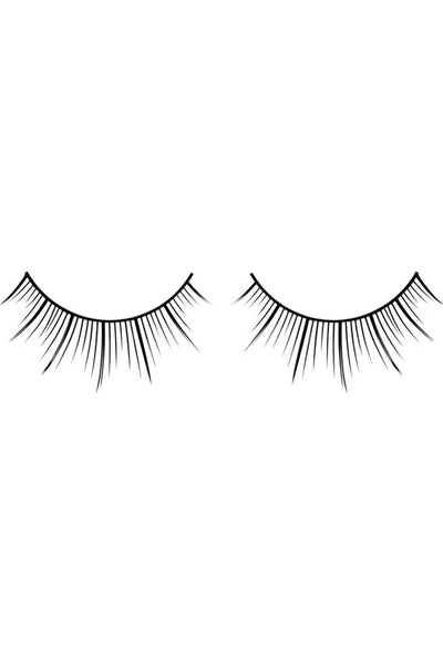 Baci Black Patterned-Length Natural Look Eyelashes