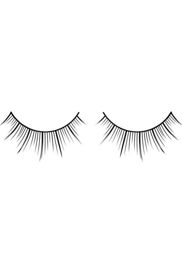 Baci Black Patterned-Length Natural Look Eyelashes