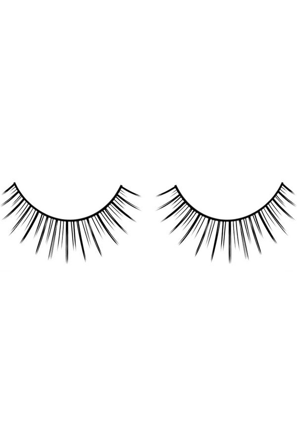 Baci Black Thinly Spaced Natural Look Deluxe Eyelashes