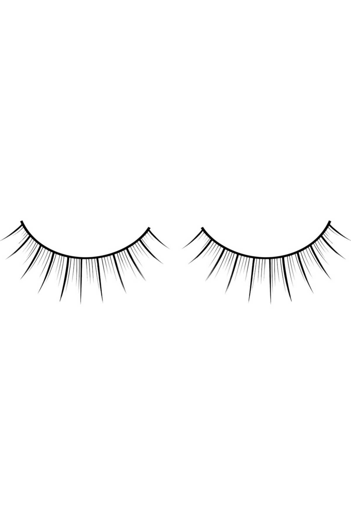 Baci Black Tiered-Length Natural Look Eyelashes
