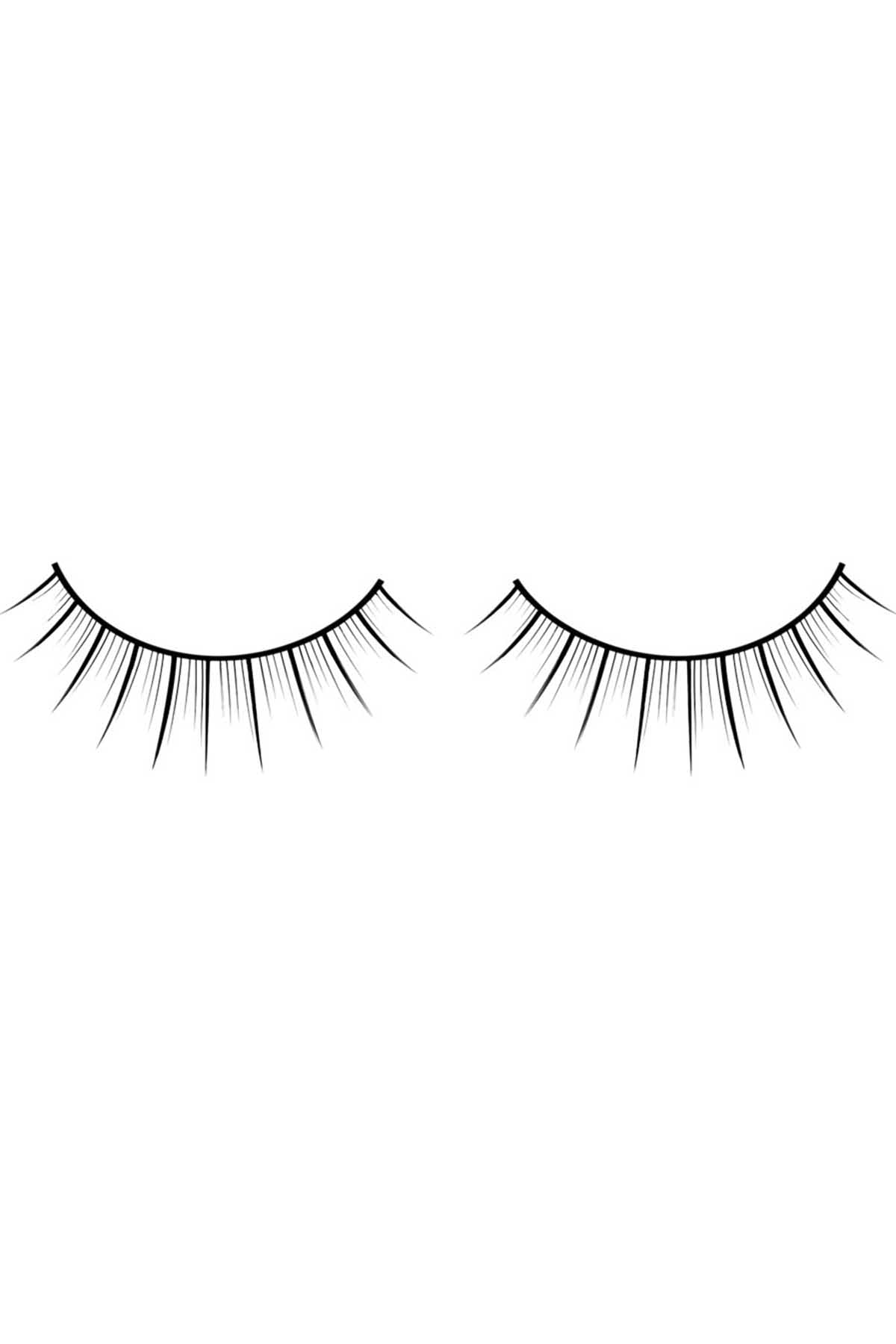 Baci Black Tiered-Length Natural Look Eyelashes