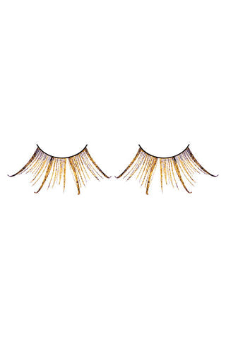 Baci Brown-Gold Starlight Edition Feathered Eyelashes
