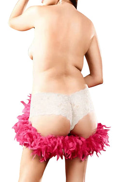 Baci PLUS Light-Pink Lace Boyshort  - Sizes 20-24 thumbnail 2