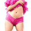 Baci PLUS Pink Lace Boyshort - Sizes 20-24
