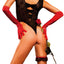 Baci Queen Black Lace Teddy