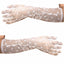 Baci White Lace Evening Gloves