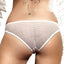 Baci White Mesh Crotchless Bikini