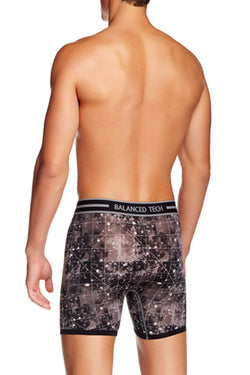 Balanced Tech Black Galaxy Performance Boxer Brief thumbnail 2